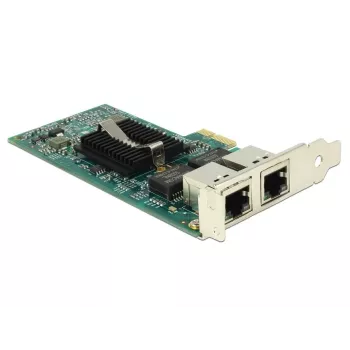 Delock PCIe-kortti 2x Gigabit LAN -verkkosovitin