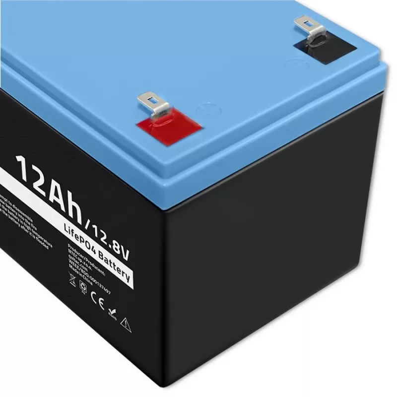 Qoltec LiFePO4 litiumrautfosfaattiakku 12,8 V 12 Ah 153,6 Wh BMS:llä