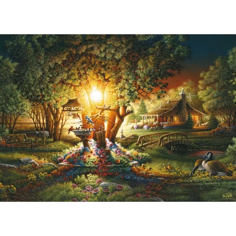 Terry Redlin: Magnificent Spring Glow, palapeli 1000 palaa