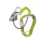 Varmistussarja EDELRID Mega Jul Bulletproof Screw II Oasis - varmistuslaite ja ruuvilukkoinen sulkurengas