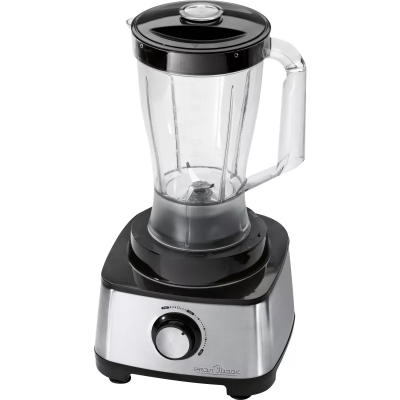 ProfiCook PC-KM 1063 yleiskone 1200 W 1,75 L musta, ruostumaton teräs