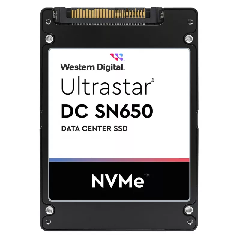 SSD-asema WESTERN DIGITAL Ultrastar DC SN650 7680 GB U.3 PCIe TLC ISE