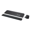 Logitech MX Keys combo for Business Gen 2 näppäimistö ja hiiri, sisältää, toimisto, RF langaton + Bluetooth, AZERTY ranska, grafiitti