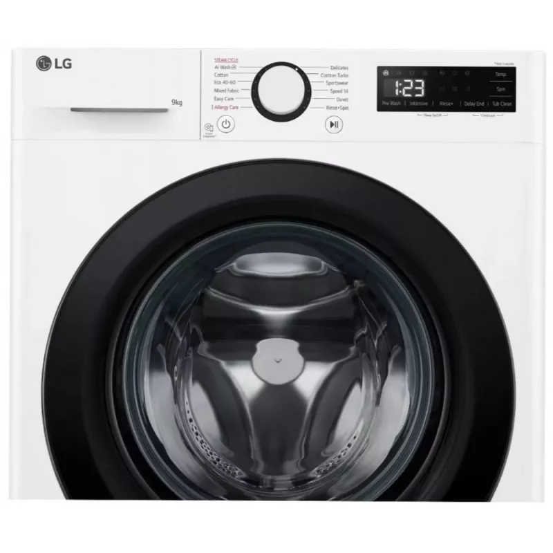 Pesukone LG F2WR509SBW 9 kg, energiatehokkuusluokka A