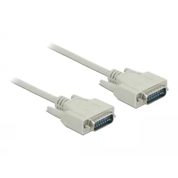 Sarjakaapeli DeLOCK 85975 beige 1m Sub-D15