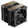 Ilmajäähdytin DeepCool AK620 G2, 120 mm tuuletin, yhteensopiva LGA1700/1200/115x ja AM4/AM5, musta, 144×127×159 mm