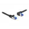 Verkkokaapeli DeLOCK RJ45 Cat.6A S/FTP 2 m musta