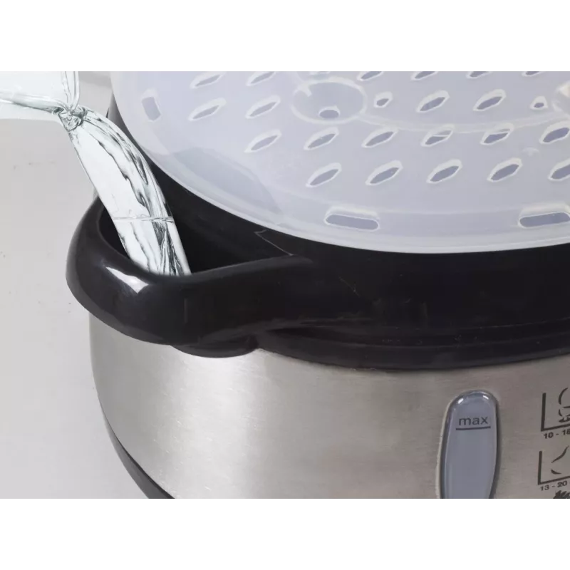 Höyrykeitin Beper BC.250 3 koria työtaso 800 W ruostumaton teräs