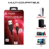 USB-C-latauskaapeli SUBSONIC SA5601 3 m – yhteensopiva PS5, Xbox, Nintendo Switch