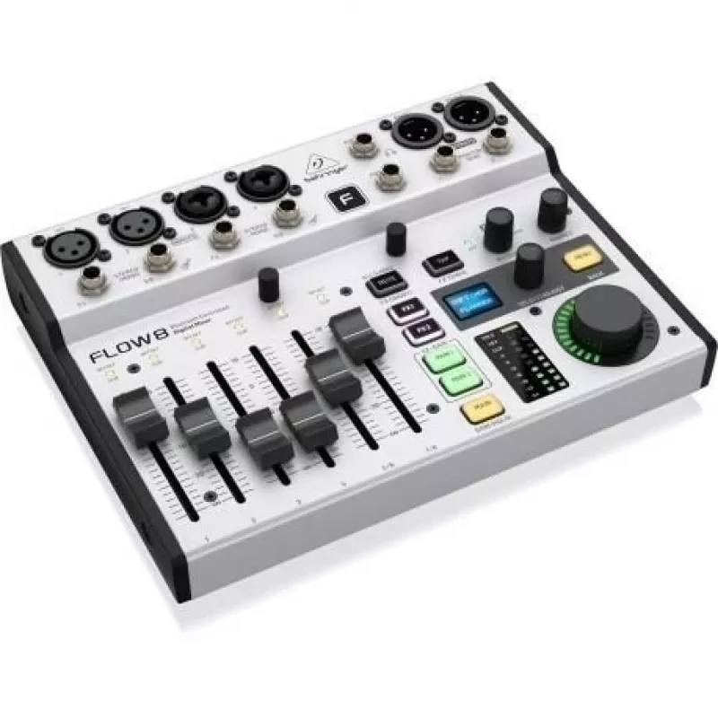 Digitaalimikseri Behringer FLOW 8 — 8-kanavainen USB-audiomikseri