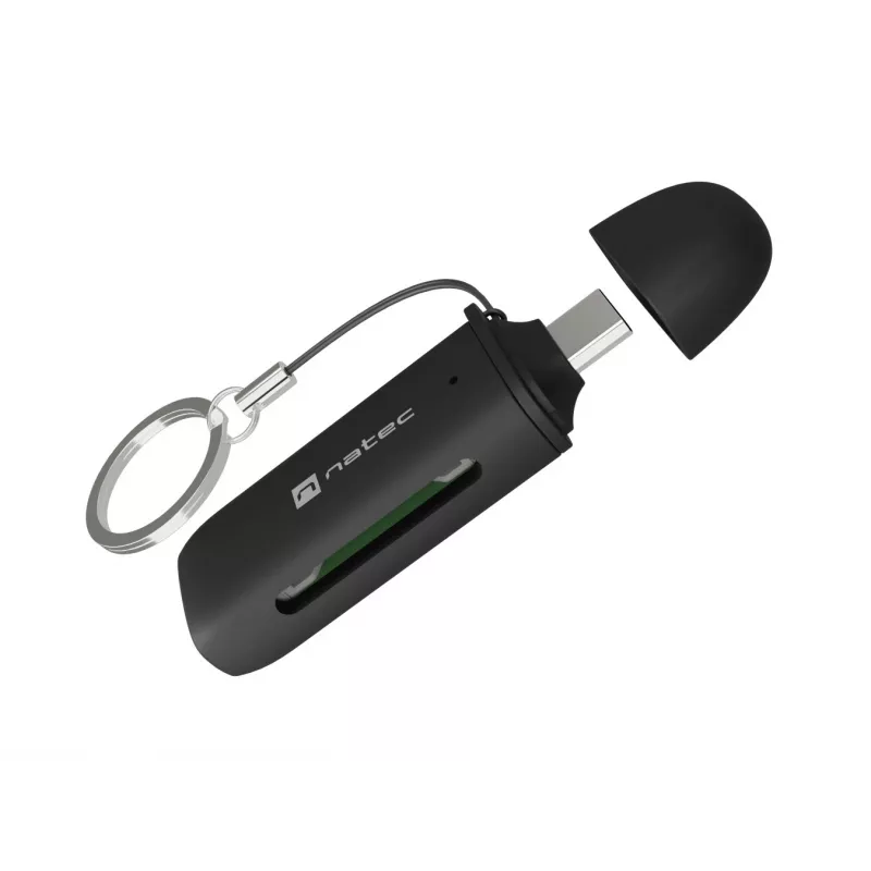 Kortinlukija NATEC SCARAB C SD/Micro SD USB 3.2 Gen 1 musta (NCZ-2365)