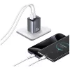 Laturi T66 45W GaN CC290 USB-A + USB-C
