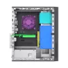Akyga AK-302-01BL SFF-tietokonekotelo, Micro-ATX / Mini-ITX, USB-C + 2x USB 3.0 + USB 2.0, ilman virtalähdettä, musta
