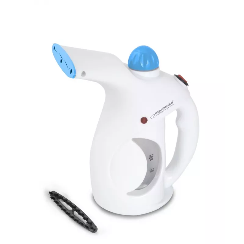 Käsikäyttöinen höyrytin ESPERANZA EHI006 — 800 W, 15 g/min höyry, 0,2 L säiliö, 1,5 m kaapeli, musta