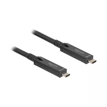 DeLOCK USB-kaapeli USB 3.2 Gen 2 10 m USB-C musta 84257