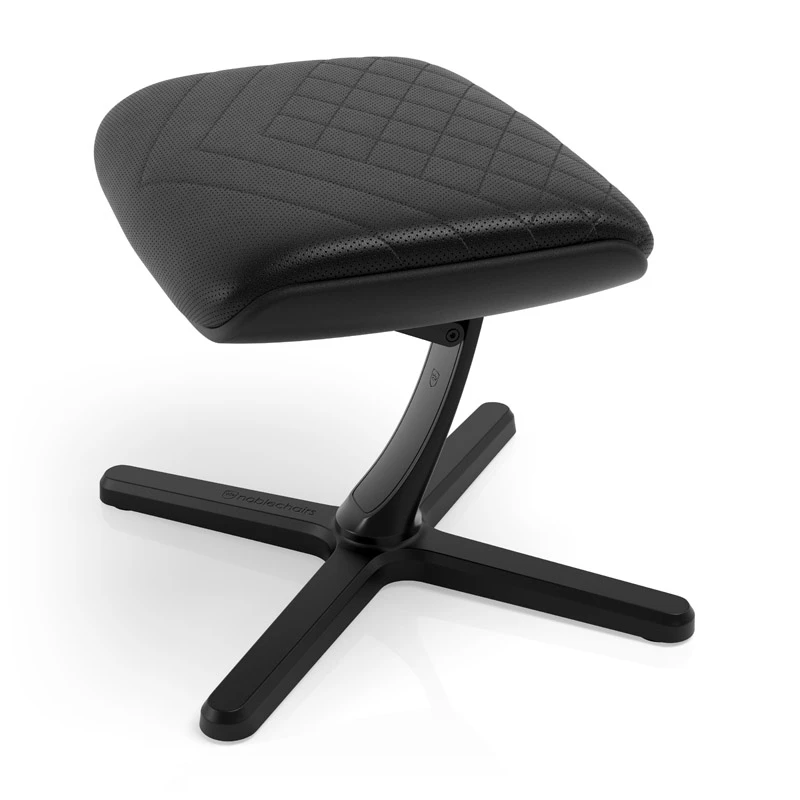 noblechairs Footrest 2 - PU musta
