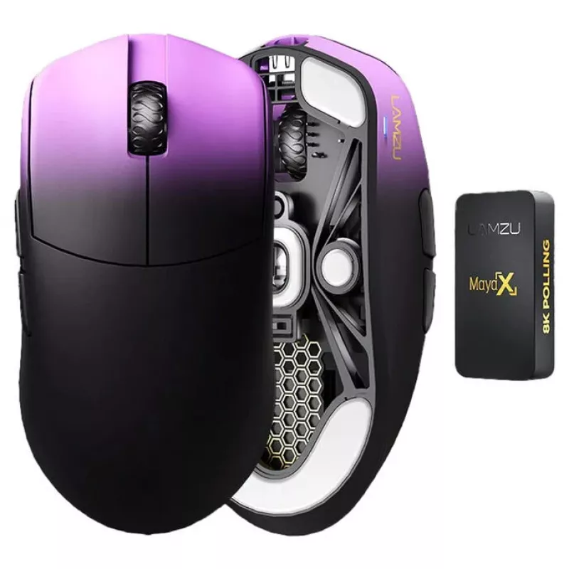 Lamzu Maya X Gaming-hiiri – Purple Shadow