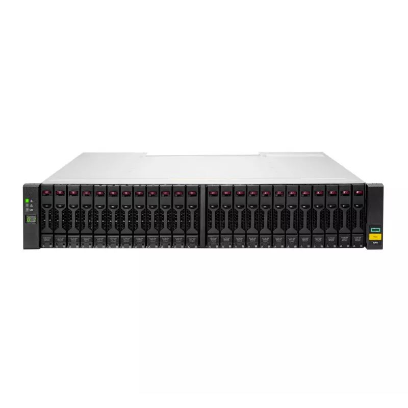 HPE MSA 2060 levytaulukko 0 TB rack 2U hopea musta HDD SSD