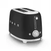 Leivänpaahdin Smeg 50's Style TSF01BLMEU 2 viipaletta musta ruostumaton teräs