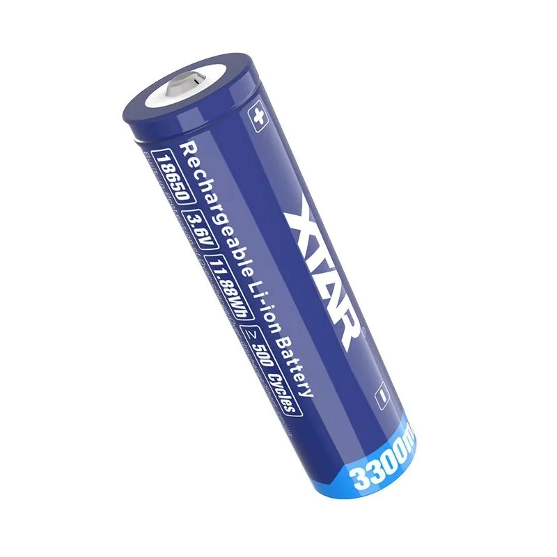 Paristo 18650 3,6V Li-ion 3300 mAh suojattu