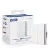 AQARA Smart Home -seinäkytkin H1, nollajohtimella, kaksinkertainen keinupainike (WS-EUK04)