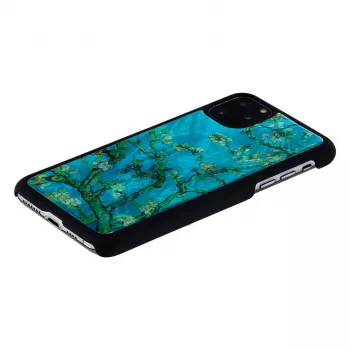 Suojakotelo iKins iPhone 11 Pro Max – Almond Blossom musta