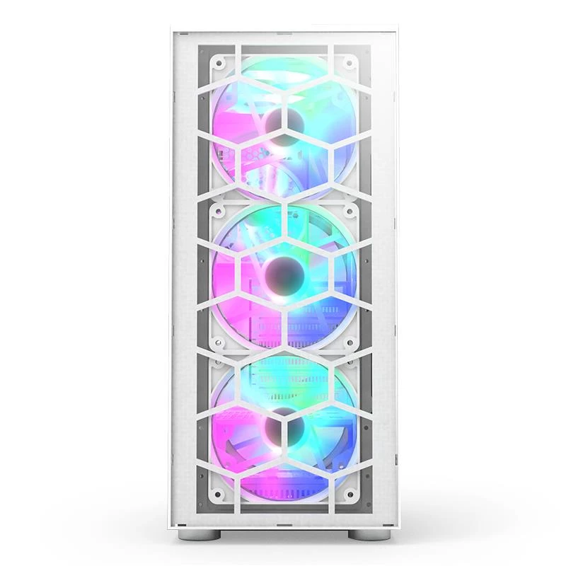 PC-kotelo Montech X3 GLASS Midi-Tower valkoinen