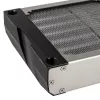Jäähdytyslohko Aqua-Computer 33701 — alumiini/kupari/ruostumaton teräs, 160×140×40 mm, hopea