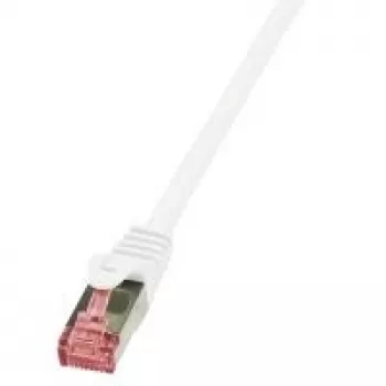 Verkkokaapeli LogiLink CQ2071S RJ-45 Cat6 5 m valkoinen