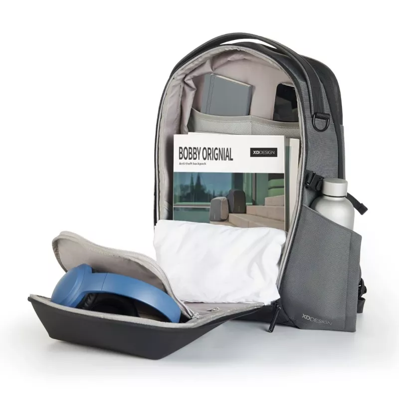 Reppu XDDESIGN Bizz harmaa P705.932 – vedenpitävä, kevyt kaupunkireppu