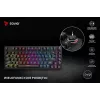 Savio Phenix SAVGK-RED pelikäyttöinen näppäimistö USB RF langaton Bluetooth QWERTY