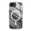 Nevox StyleShell SHOCKFlex - iPhone 16e/17e MagSafe-yhteensopiva läpinäkyvä
