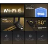 Wi-Fi USB -sovitin MERCUSYS MA72XH AX1800 high gain -antenneilla, USB-A Plug and Play