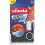 Vileda 141656 Glitzi Power Inox hankaussieni, kangas / ruostumaton teräs, harmaa, 2 kpl