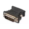 Assmann DVI-adapteri. DVI(24+5) - HD15 M/F. DVI-I Dual-Link. musta (AK-320504-000-S)