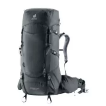 DEUTER Aircontact Core 55+10 SL reppu – 55 l (+10 l), 2,02 kg, musta, unisex
