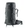 DEUTER Aircontact Core 55+10 SL reppu – 55 l (+10 l), 2,02 kg, musta, unisex