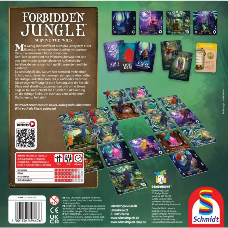 Forbidden Jungle, lautapeli