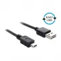 USB-kaapeli DeLOCK 0,5 m USB2.0-A USB2.0 Mini-B