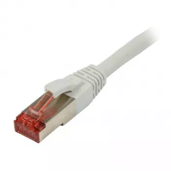 RJ45-verkkokaapeli – CAT6 250 MHz – 5 m harmaa – S-STP (S/FTP) – TPE/LSZH (Superflex) – Synergy 21 –