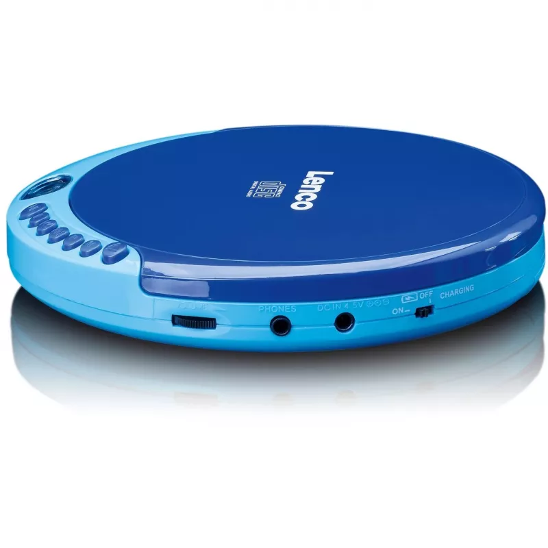 Kannettava CD-soitin Lenco CD-011 sininen