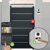 Ovipuhelin videolla Tellur TLL331511 1080P avaustoiminnolla ja sisäyksikön kellolla