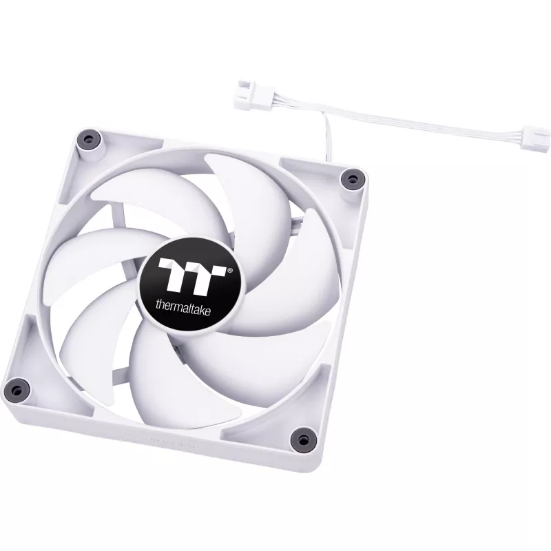 Thermaltake CT120 120 mm kotelotuuletin valkoinen 2 kpl:n pakkaus