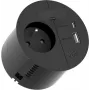 Pistorasia Bachmann 938.202 — 1x UTE, 1x USB A/C 22W, 1x KBD, 2,0 m kaapeli, CEE7/7-pistoke
