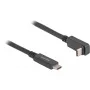DeLOCK USB-kaapeli USB Type-C-pistoke USB Type-C-pistokkeeseen taivutettu 2 m 5 Gbit/s 4K PD 60W