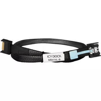 ICY DOCK MB414L-B MCIO 4i SFF-TA-1016 - MCIO 4i SFF-TA-1016 -kaapeli, 0,5 m
