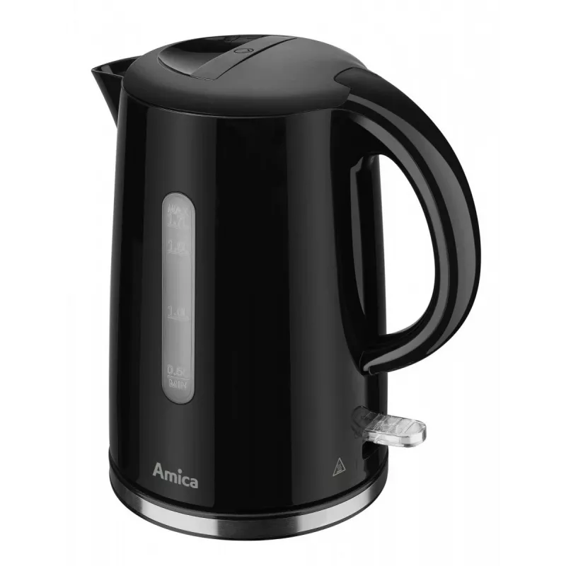 Amica KF1002 vedenkeitin, 1,7 l, musta
