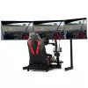 Next Level Racing Elite kolmen näytön jalusta -laajennus - Black Edition