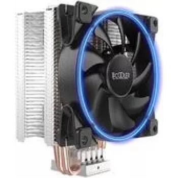 CPU-jäähdytin PCCOOLER GI-X4 V2 120 mm sininen – ilmajäähdytin, yksi tuuletin, yhteensopiva vakio-PC-kantojen kanssa