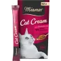 Märkä kissanherkku Miamor MIAMOR Cat Cream nauta 5×15 g — tahnatuubit, 6×15 g, aikuiset kissat, kosteus 87 %